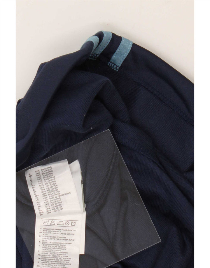 Pantaloni de trening Adidas pentru femei UK 14 Medium Bleumarin Poliester