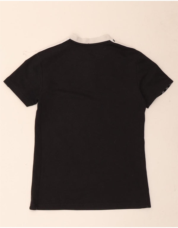 Tricou Adidas Aeroready pentru femei Top UK 8/10 Small Black Bumbac