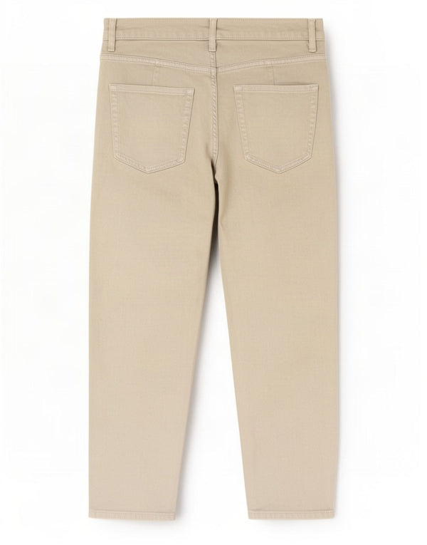 Marks & Spencer Blugi conici pentru femei Mom Crop UK 10 Mici W28 L25 Kaki