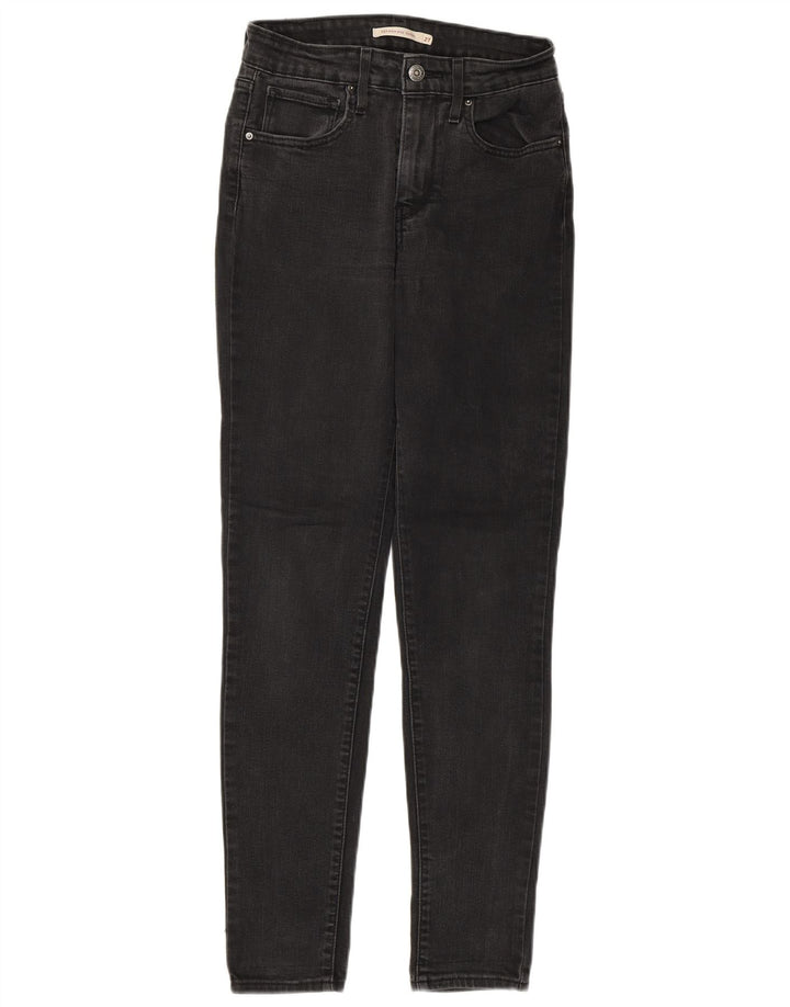 Blugi skinny 721 cu talie înaltă pentru femei LEVI'S W27 L30 bumbac gri