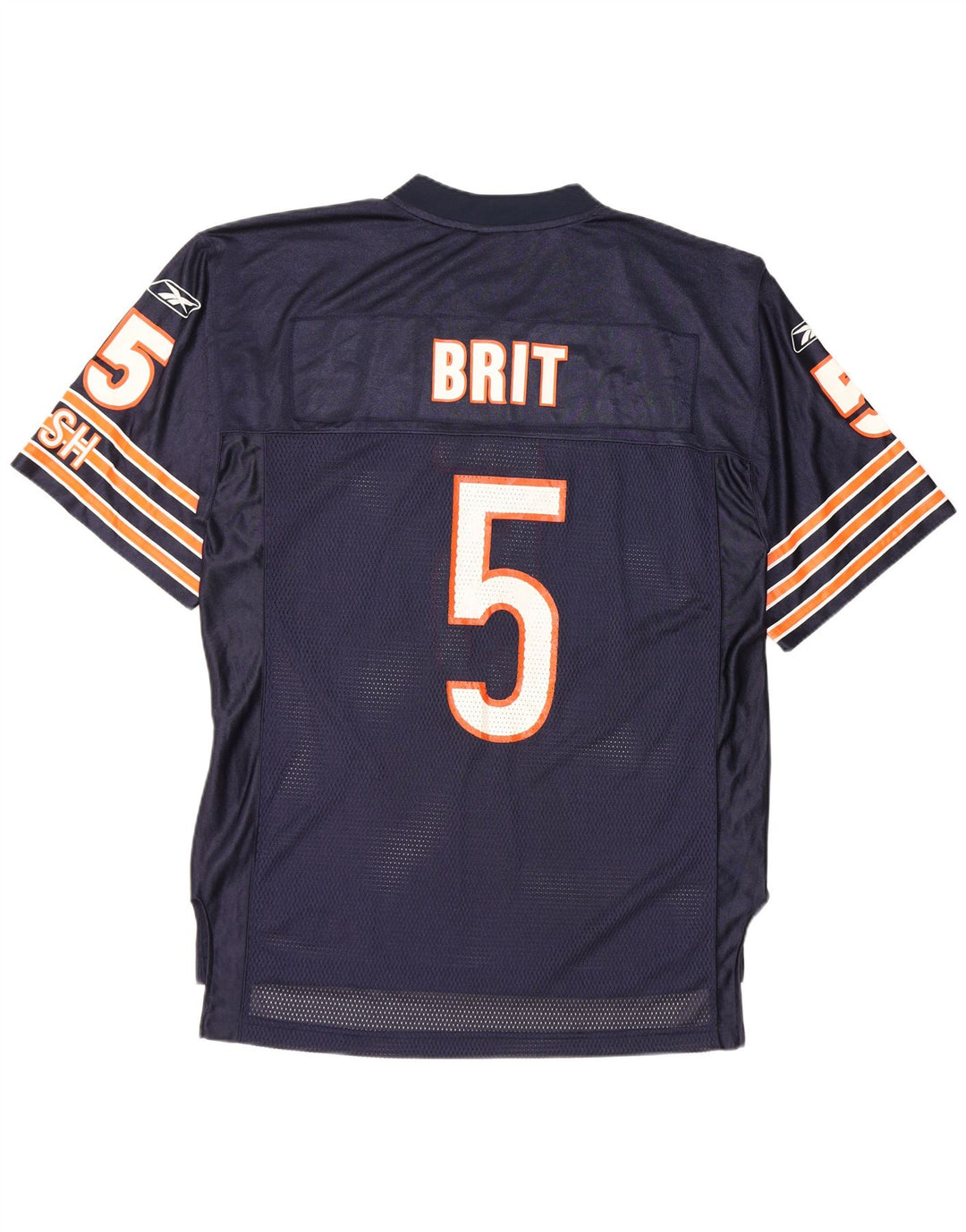 Top din tricou grafic NFL Reebok pentru bărbați, nailon mediu, bleumarin