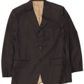 Jachetă pentru bărbați Marks & Spencer, cu 3 nasturi, UK 38 Medium Black Pinstripe