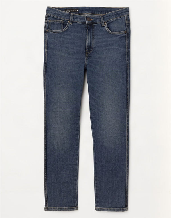 Blugi slim dama Zara EU 40 Medium W30 L27 Albastru