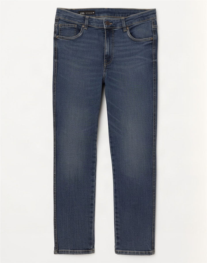 Blugi slim dama Zara EU 40 Medium W30 L27 Albastru