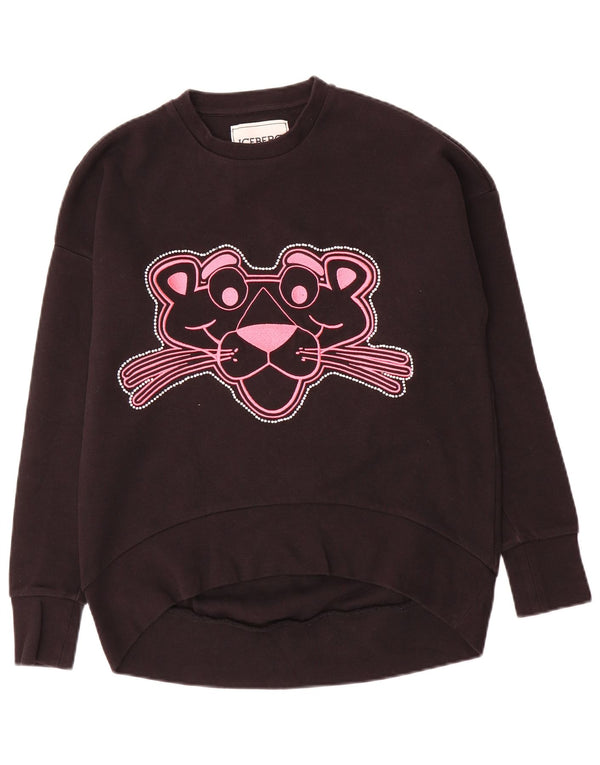 Pulover pentru femei Iceberg Pink Panther Graphic Pulover IT 40 Small Black