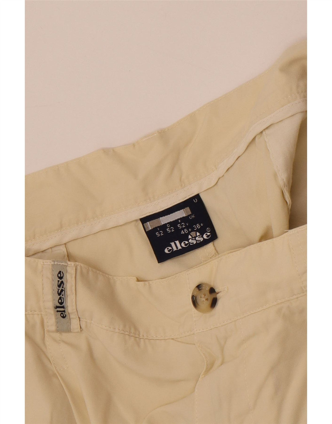Pantaloni scurți chino pentru bărbați ELLESSE W36 Large Beige