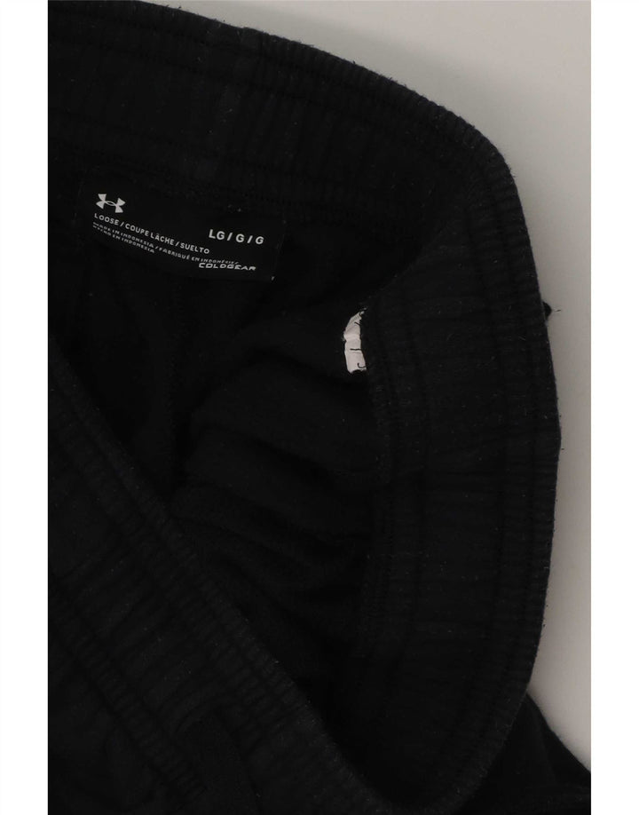 Pantaloni de trening Under Armour Cold Gear pentru bărbați, mari, negru, bumbac