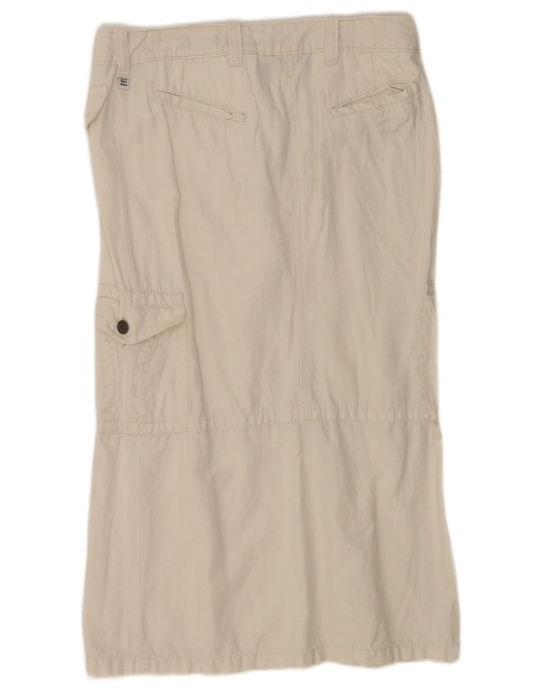 Fusta cargo pentru femei Calvin Klein W30 Medium White