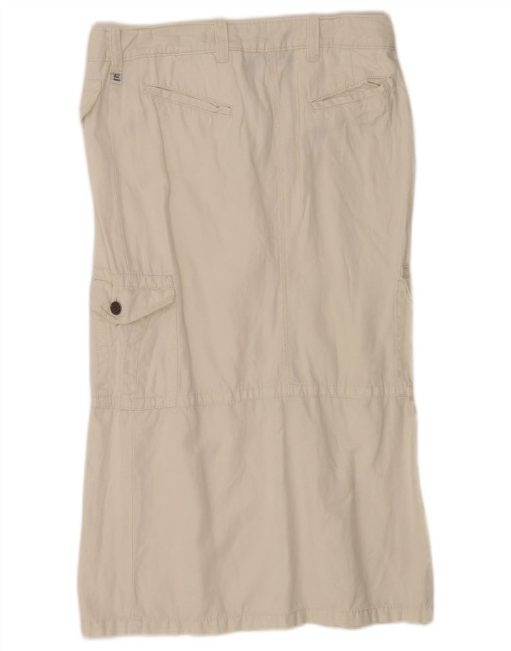 Fusta cargo pentru femei Calvin Klein W30 Medium White