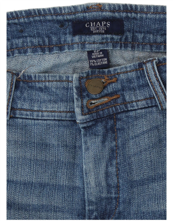 Jeans Chaps pentru femei Petite Capri US 8 Medium W30 L21 Bumbac albastru