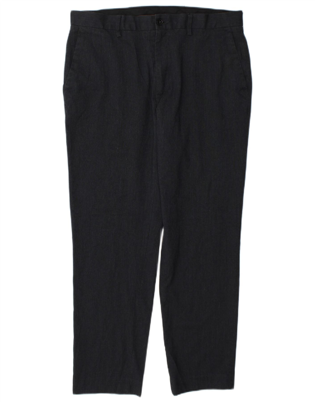 Pantaloni chino pentru bărbați Marks & Spencer Slim Fit L34 L29 Poliester bleumarin