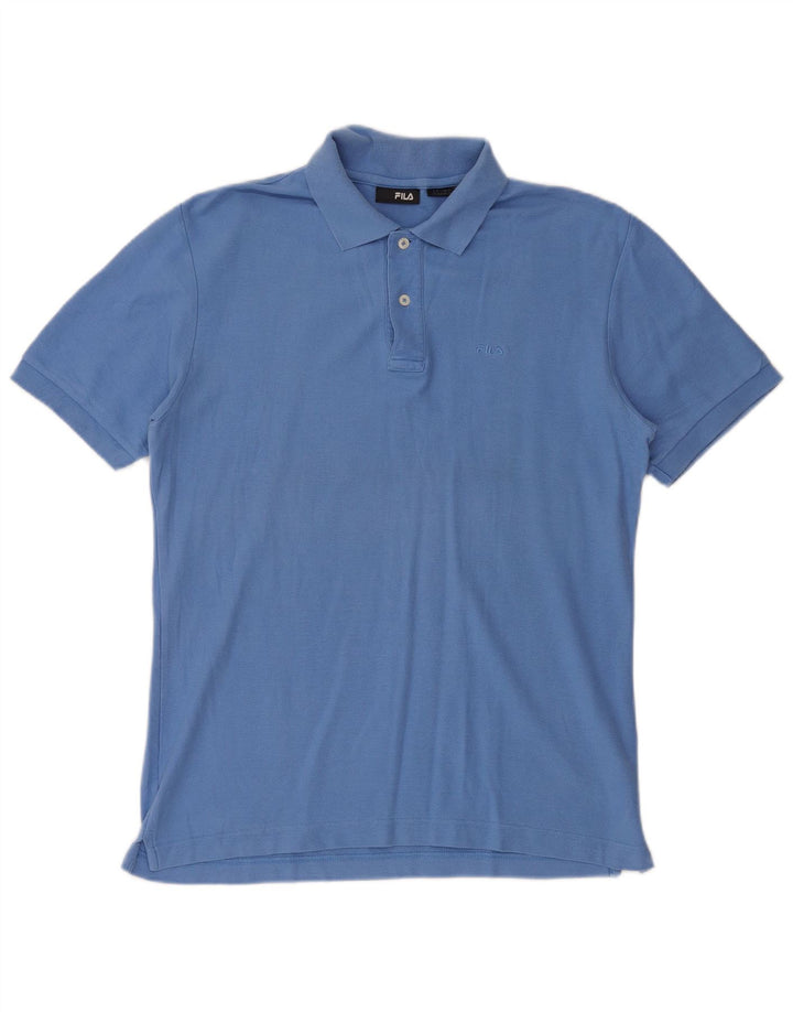 Tricou polo Fila pentru bărbați, albastru mediu