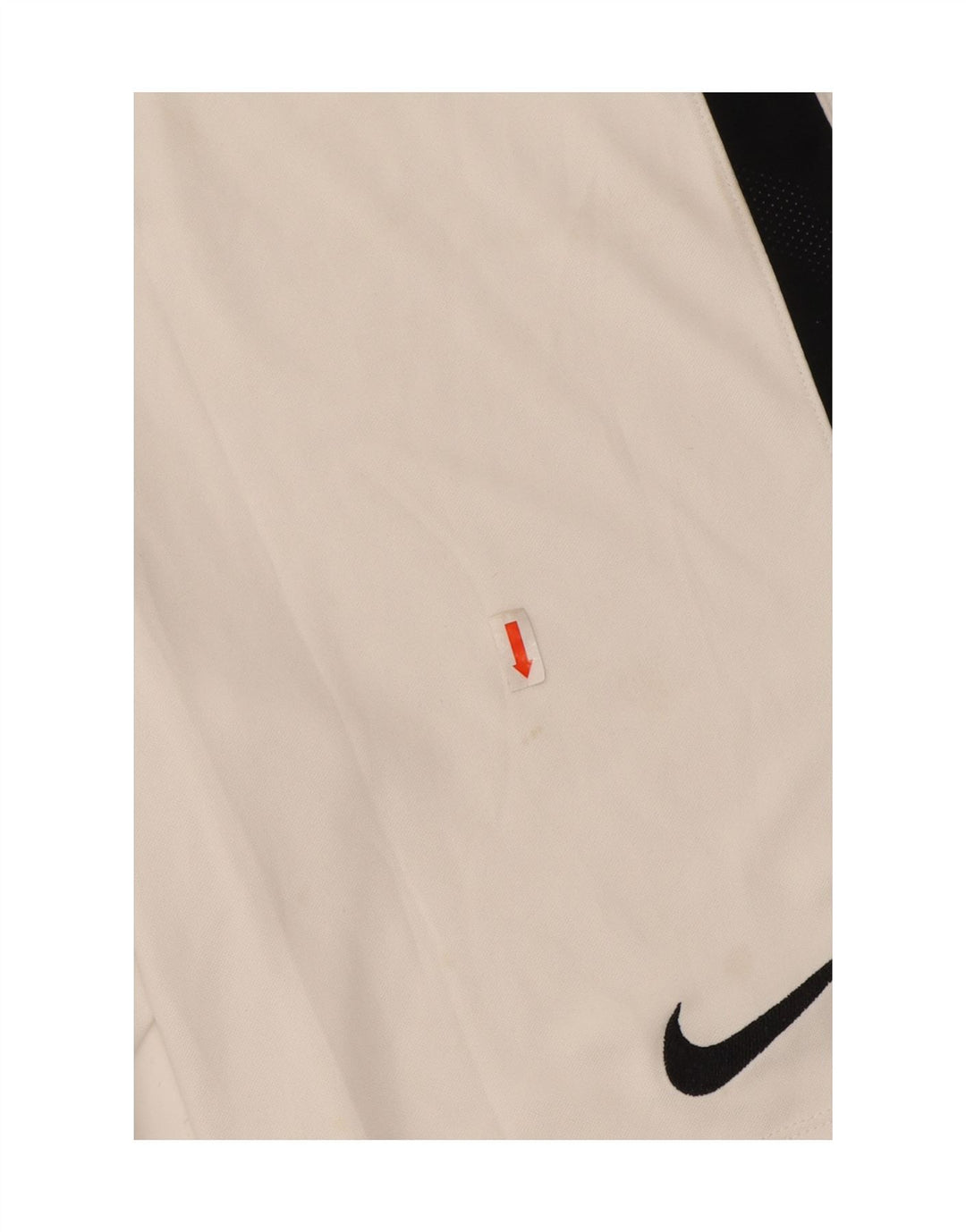 NIKE Mens Dri Fit Sport Shorts Small  White Colourblock Polyester Vintage Nike and Second-Hand Nike from Messina Hembry 