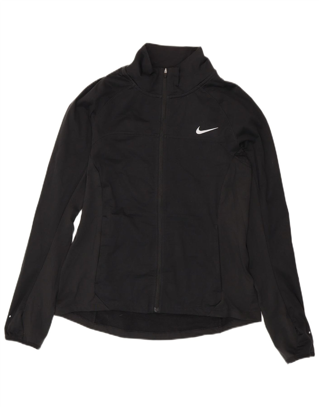 Jachetă de trening pentru femei NIKE UK 14 Poliester mediu negru