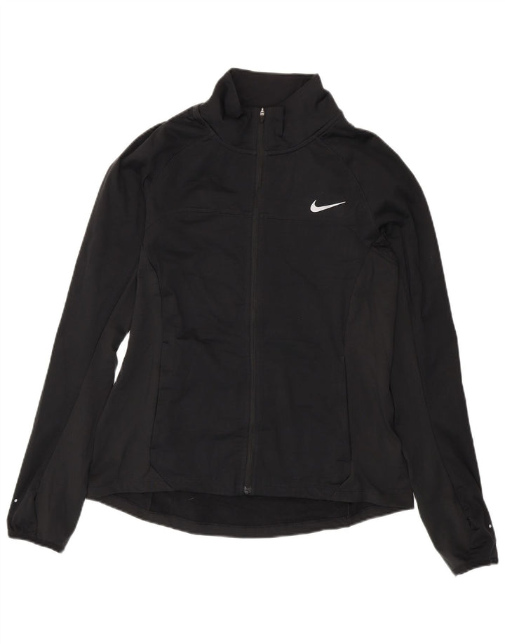 Jachetă de trening pentru femei NIKE UK 14 Poliester mediu negru