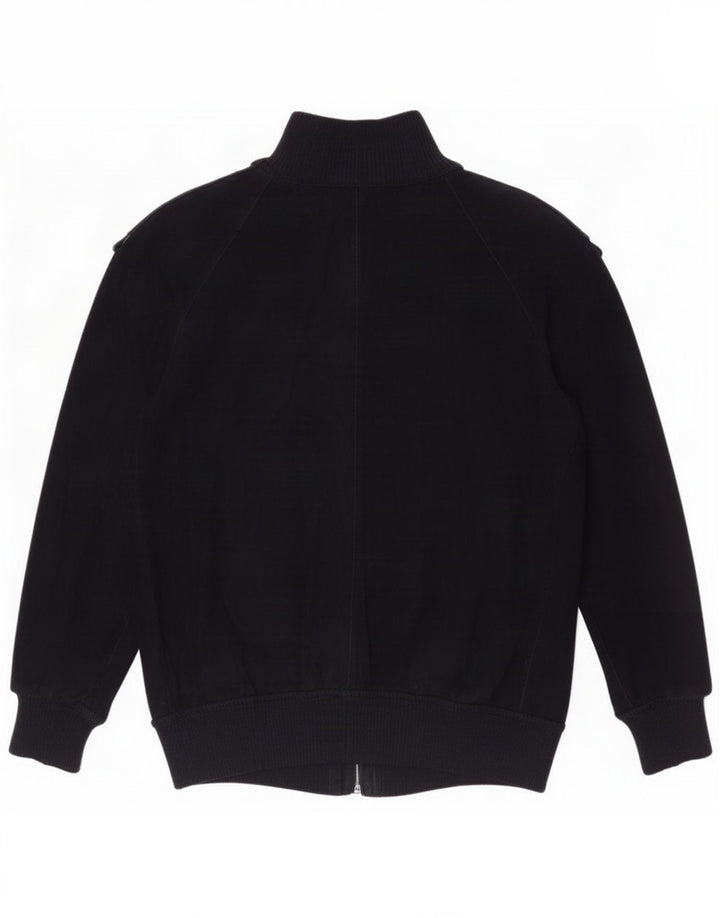 Bomber vintage pentru bărbați din piele intoarsa UK 36 Small Bleumarin