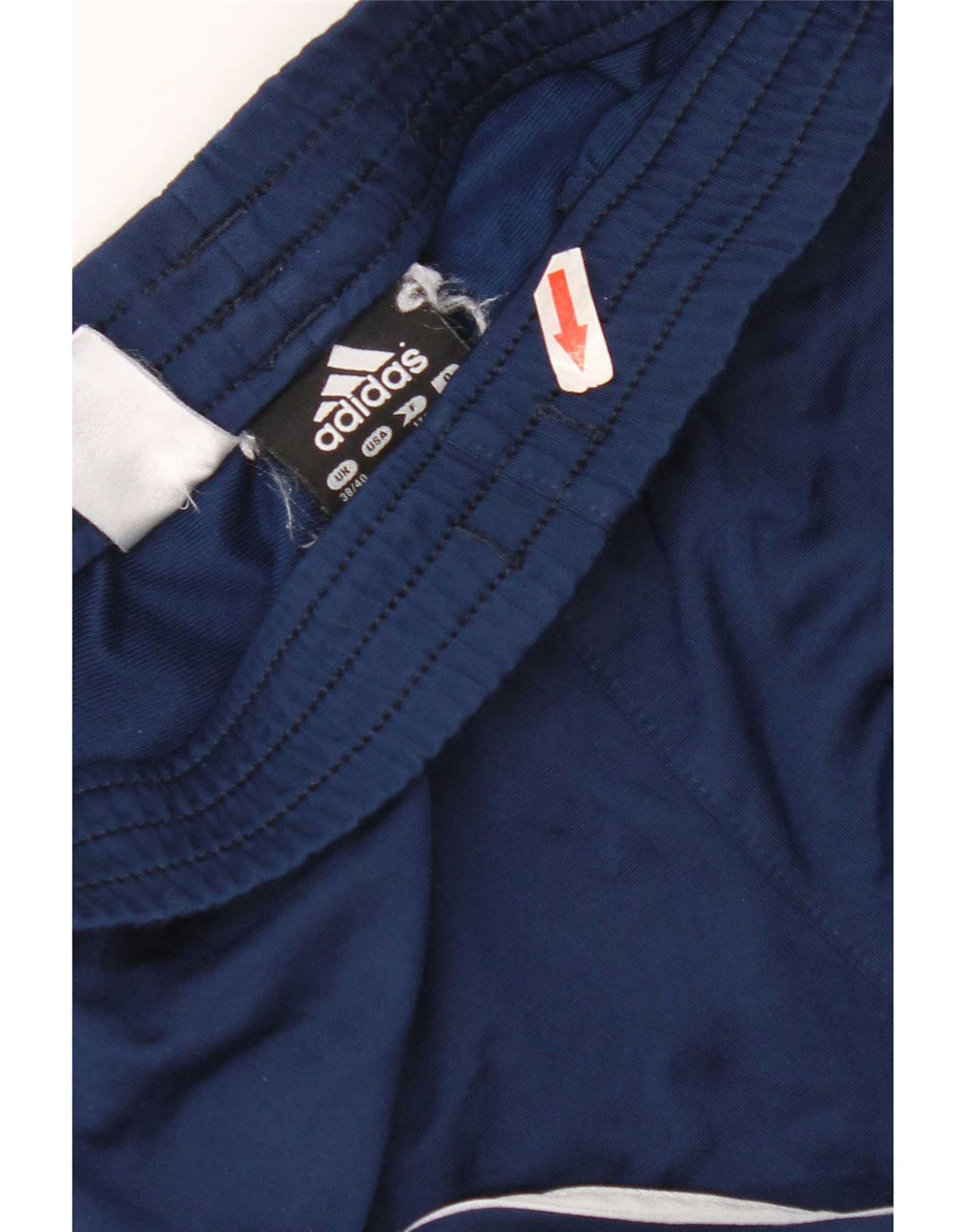 Pantaloni de trening Adidas pentru bărbați Marea Britanie 38/40 Poliester mediu albastru bleumarin