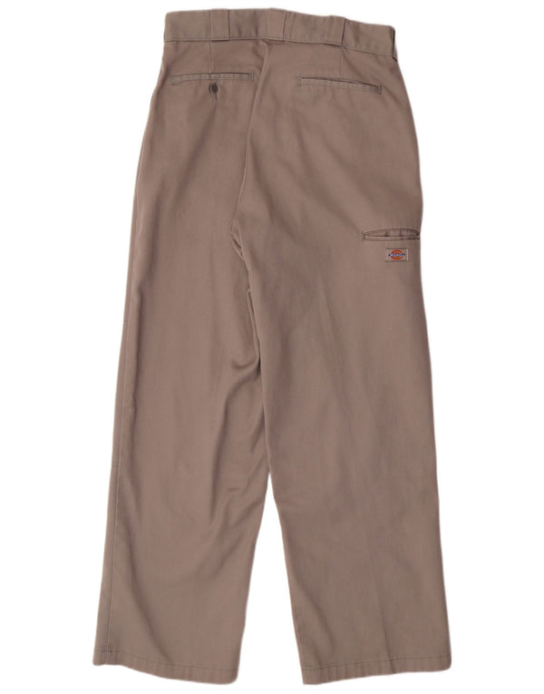 DICKIES Mens Straight Cargo Trousers W34 L32  Grey