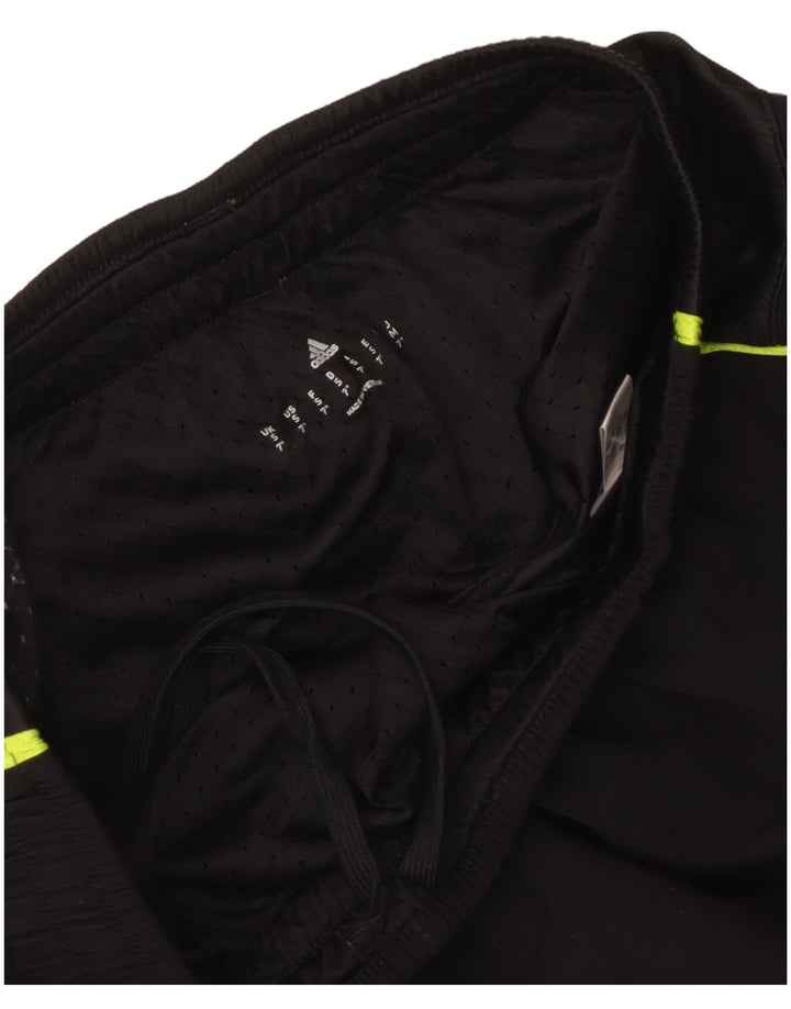Pantaloni scurți sport pentru bărbați Adidas, mici, negru, color block