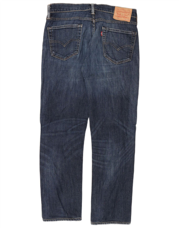 Blugi Levi's 511 Slim pentru bărbați W33 L30 Bumbac albastru