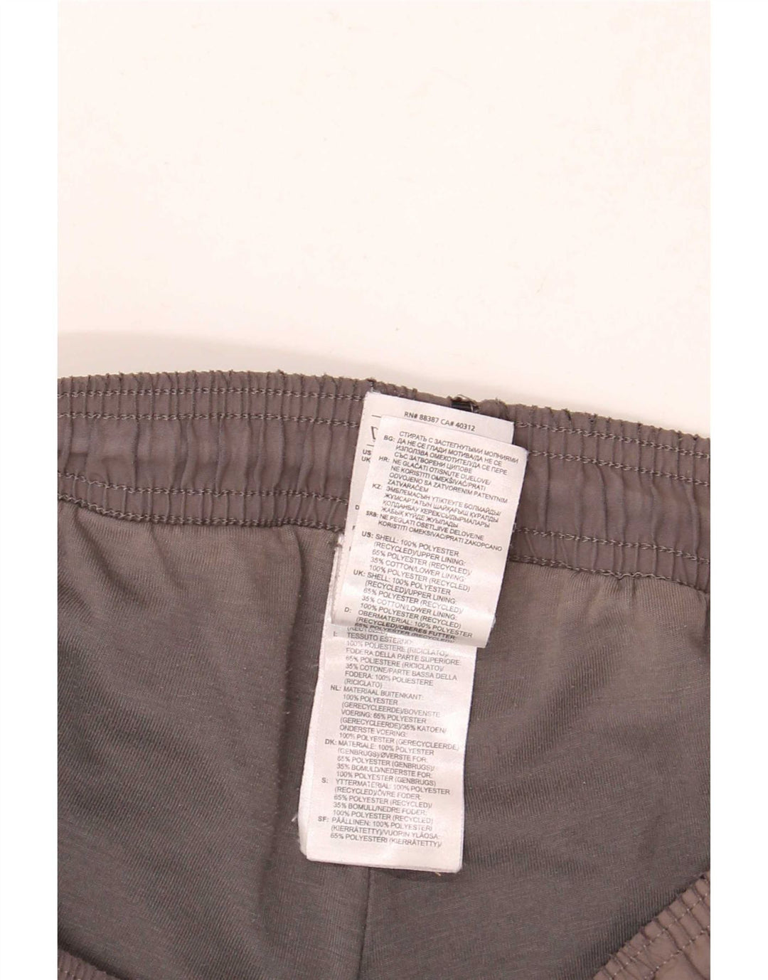 Pantaloni de trening pentru bărbați Adidas Pantaloni de jogging Gri mediu Poliester