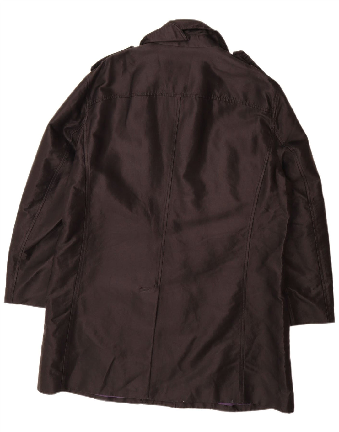 Trench pentru bărbați Armani Exchange UK 42 XL bumbac negru