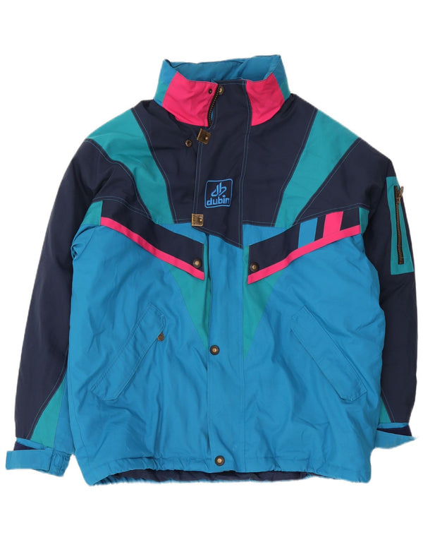 Jachetă de schi Dubin pentru bărbați IT 54 2XL, albastru, poliester color bloc