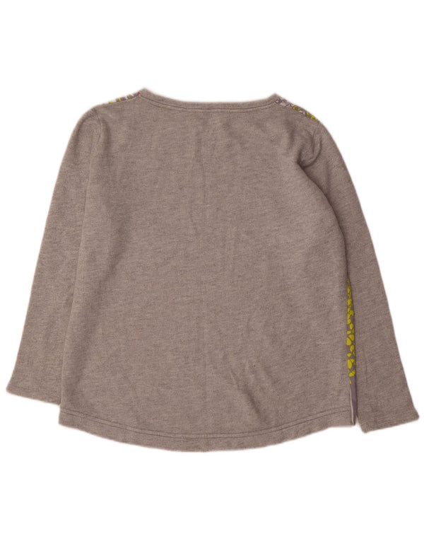 Pulover Cos pentru femei UK 14 Medium Gri Geometric Bumbac