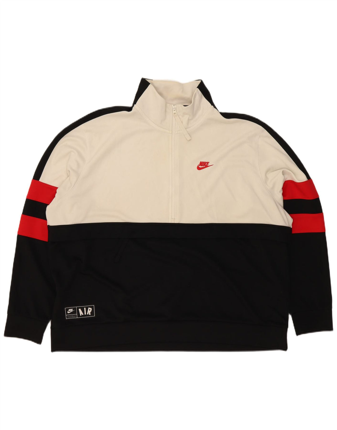 Pulover Nike pentru bărbați, cu fermoar 1/4, 2XL, poliester color bloc