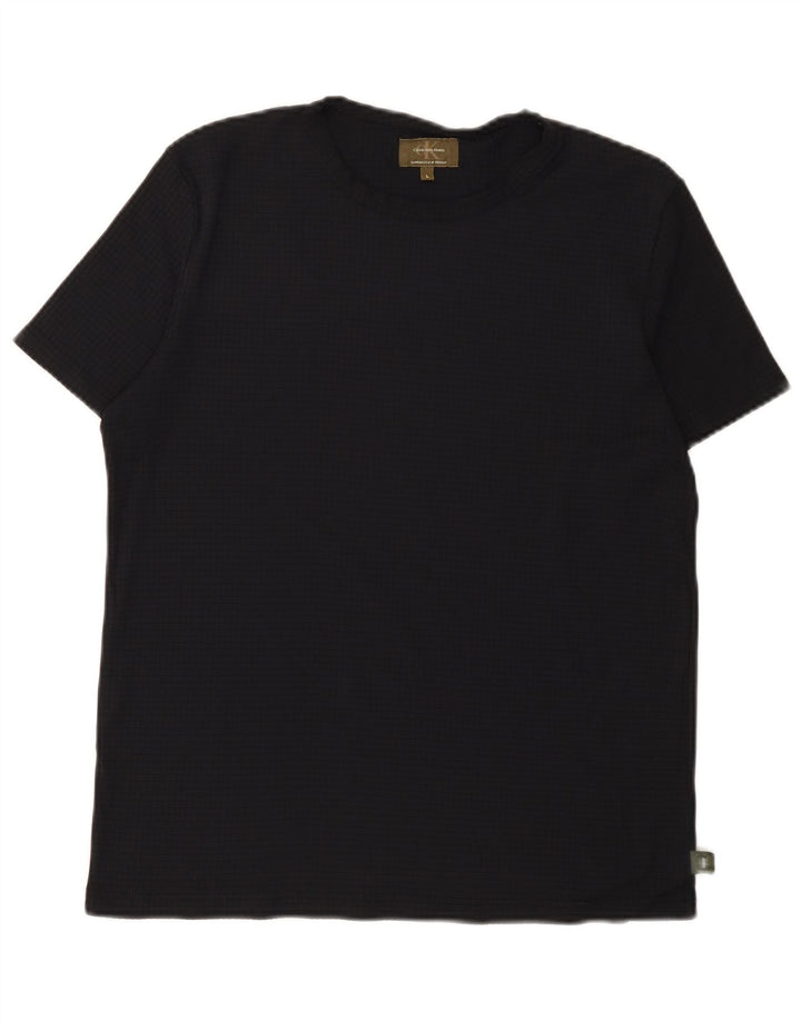 Tricou Calvin Klein pentru femei Khakis Top UK 14 Large Black