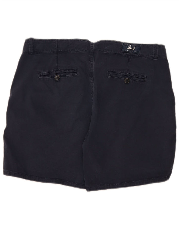 Pantaloni scurti chino pentru femei Liu Jo W34 Large Bleumarin