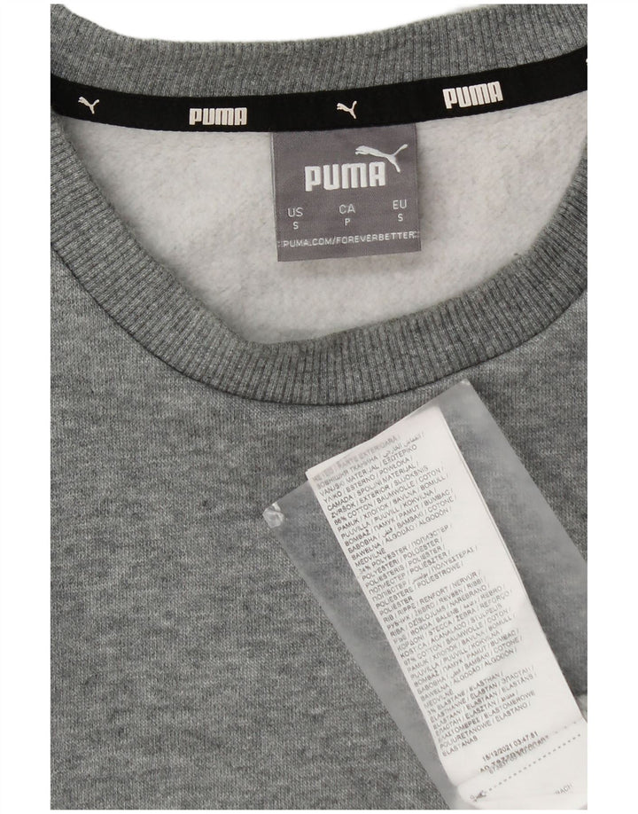Hanorac pentru bărbați Puma Jumper mic, gri, bumbac
