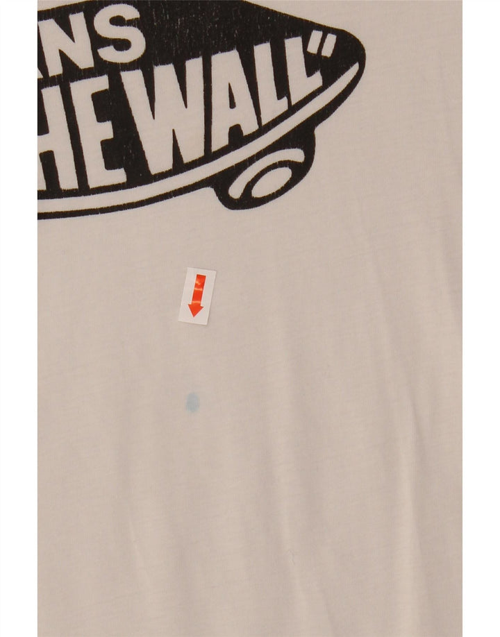 VANS Tricou grafic Classic Fit 14-15 ani XL Alb