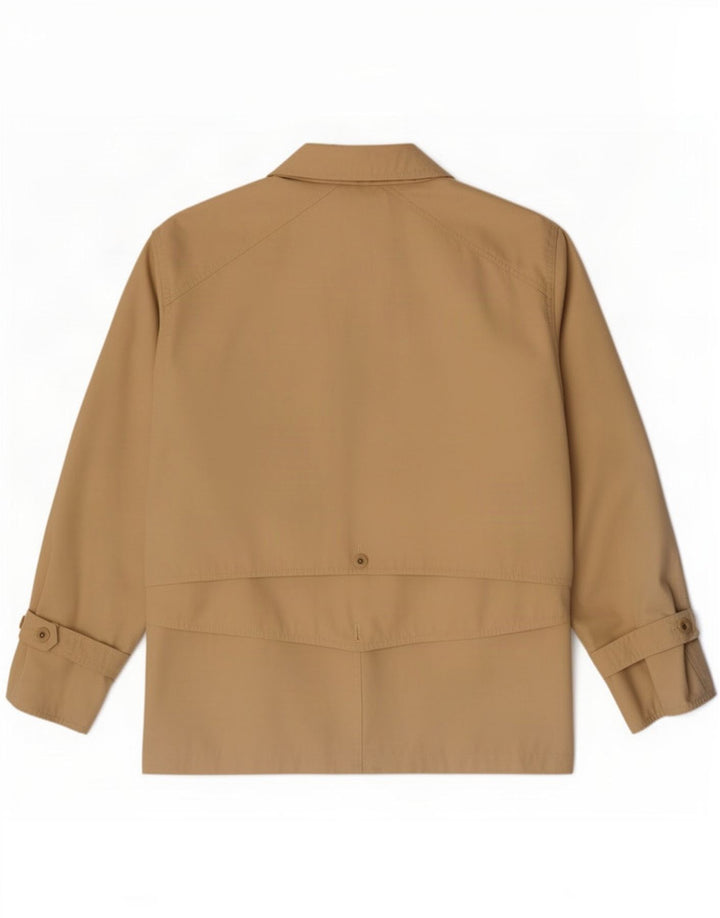 Blazer Vintage pentru femei cu 3 nasturi EU 42 Poliester mare, bej