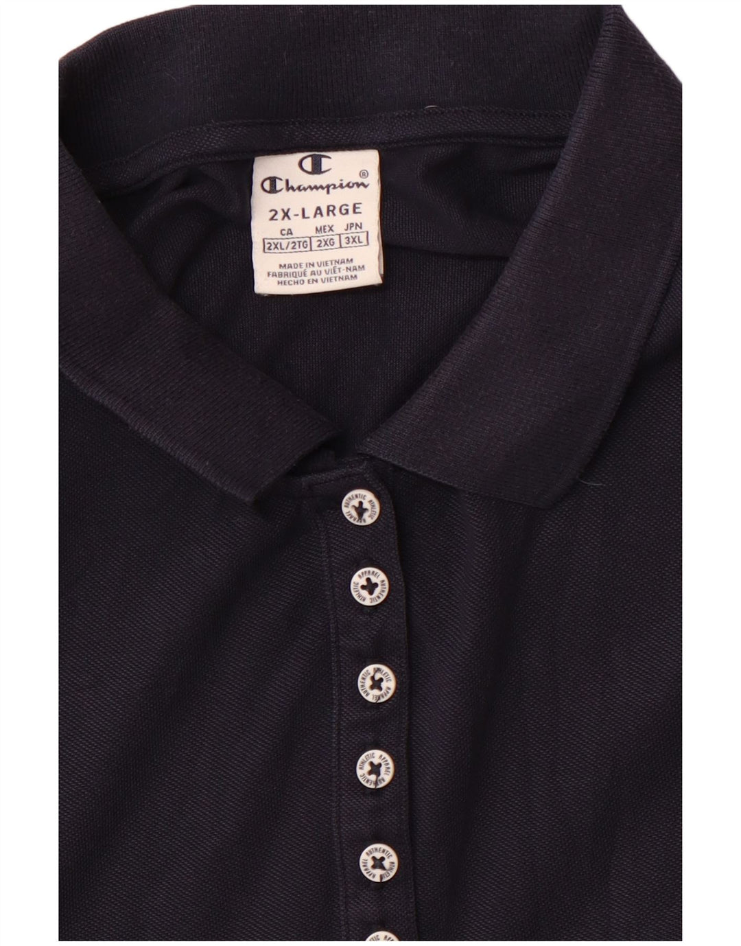 Tricou polo CHAMPION pentru femei UK 22 2XL Bleumarin