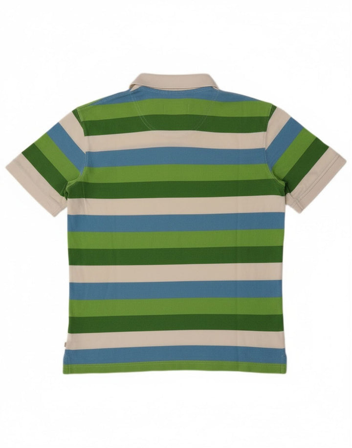 Tricou polo Timberland Earthkeepers pentru bărbați XL, cu dungi multicolore