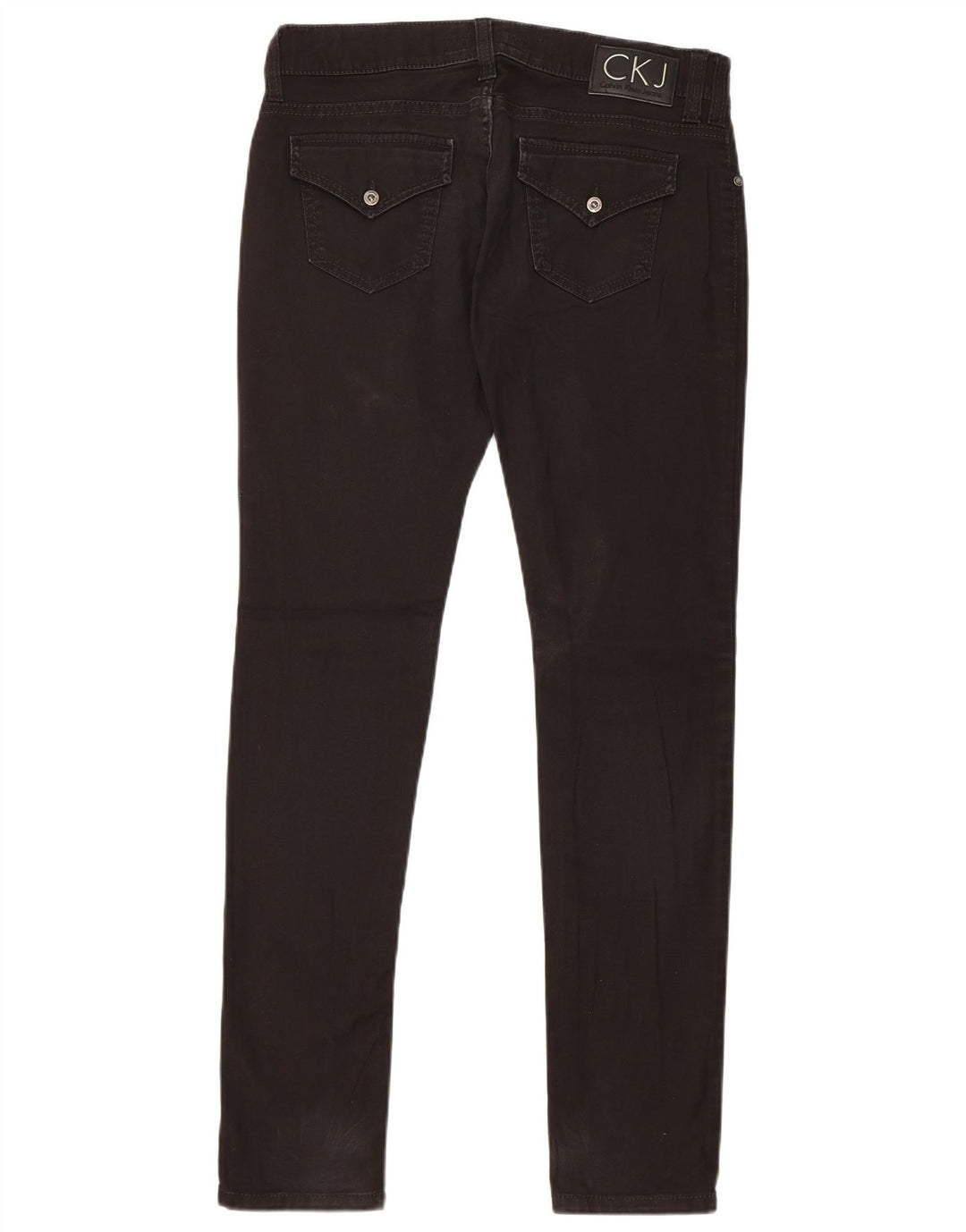 Blugi slim pentru femei Calvin Klein W30 L31 bumbac negru