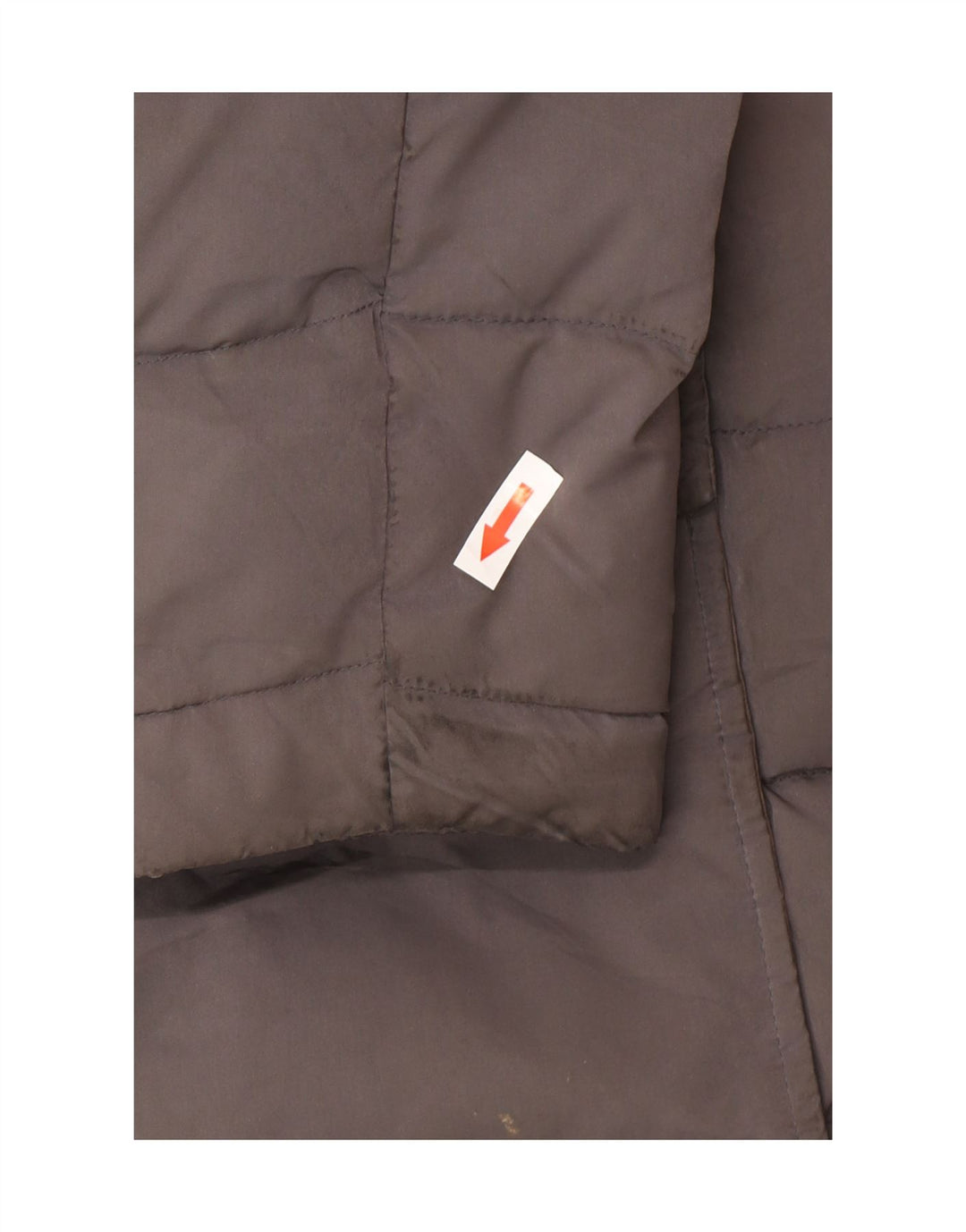 Massimo Dutti haină căptușită cu glugă pentru femei UK 40 mare, gri, poliester