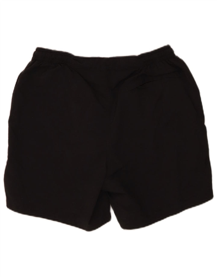 Pantaloni scurți de înot Fred Perry pentru bărbați, poliamidă neagră mică