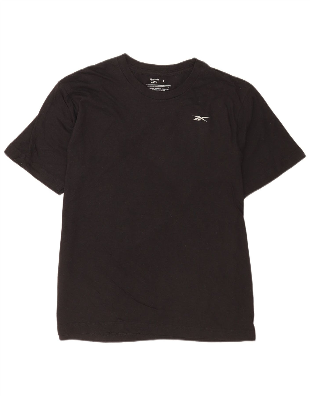 Tricou Reebok pentru bărbați Top mare din bumbac negru