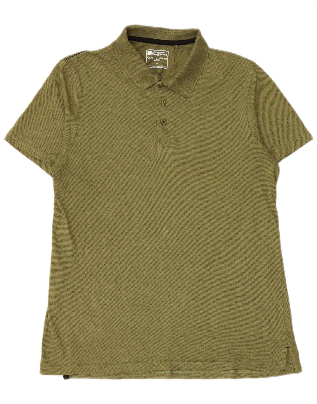 Tricou polo pentru bărbați Mountain Warehouse, kaki mediu