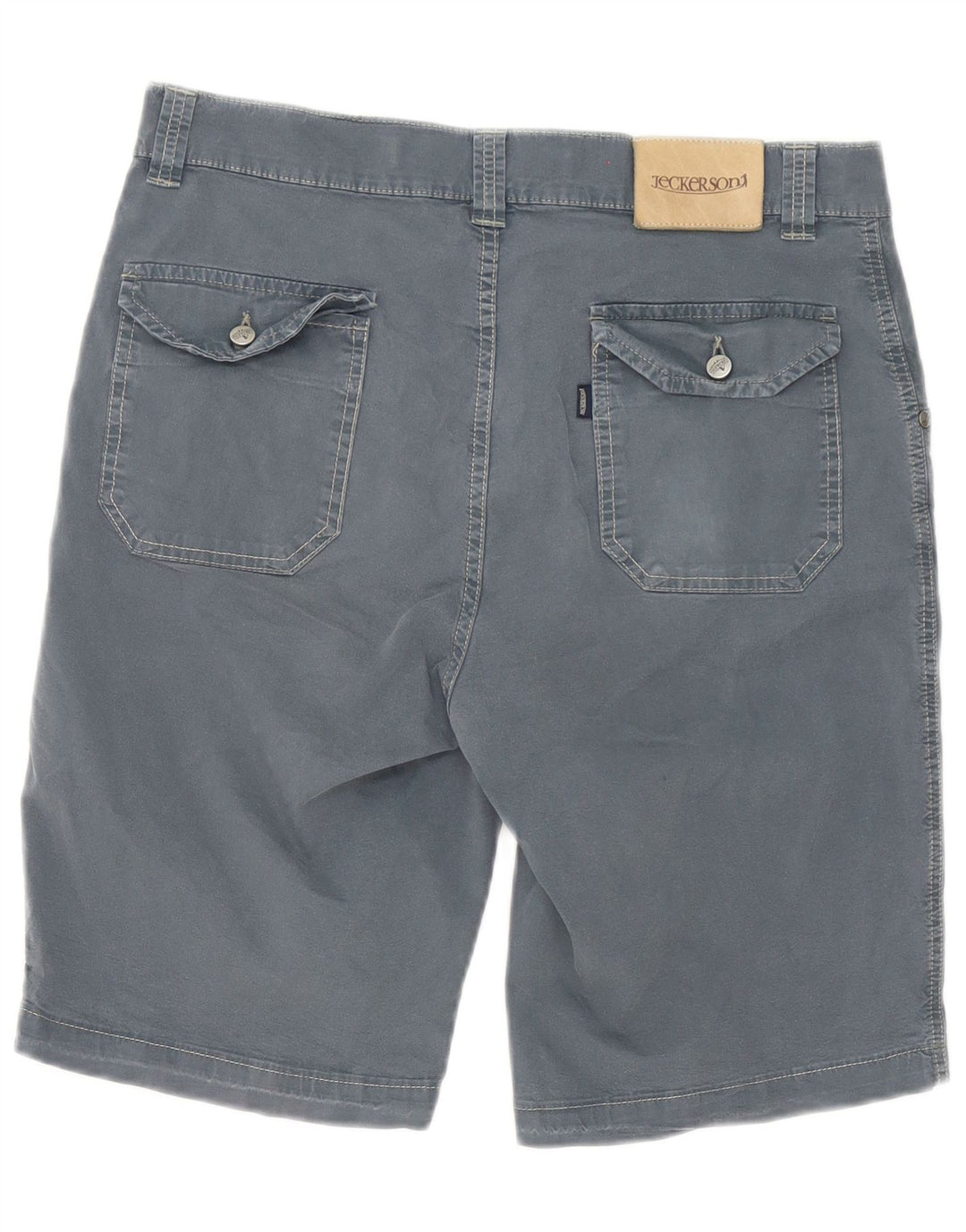Pantaloni scurți casual pentru bărbați Jeckerson W32 bumbac gri mediu