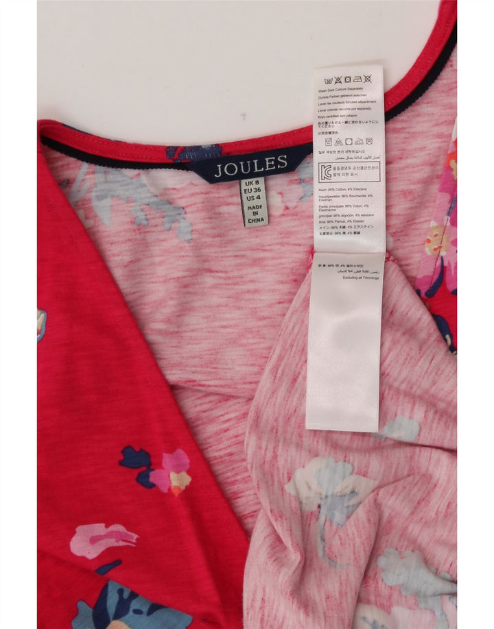 Rochie de damă JOULES UK 8 Bumbac Floral roz mic