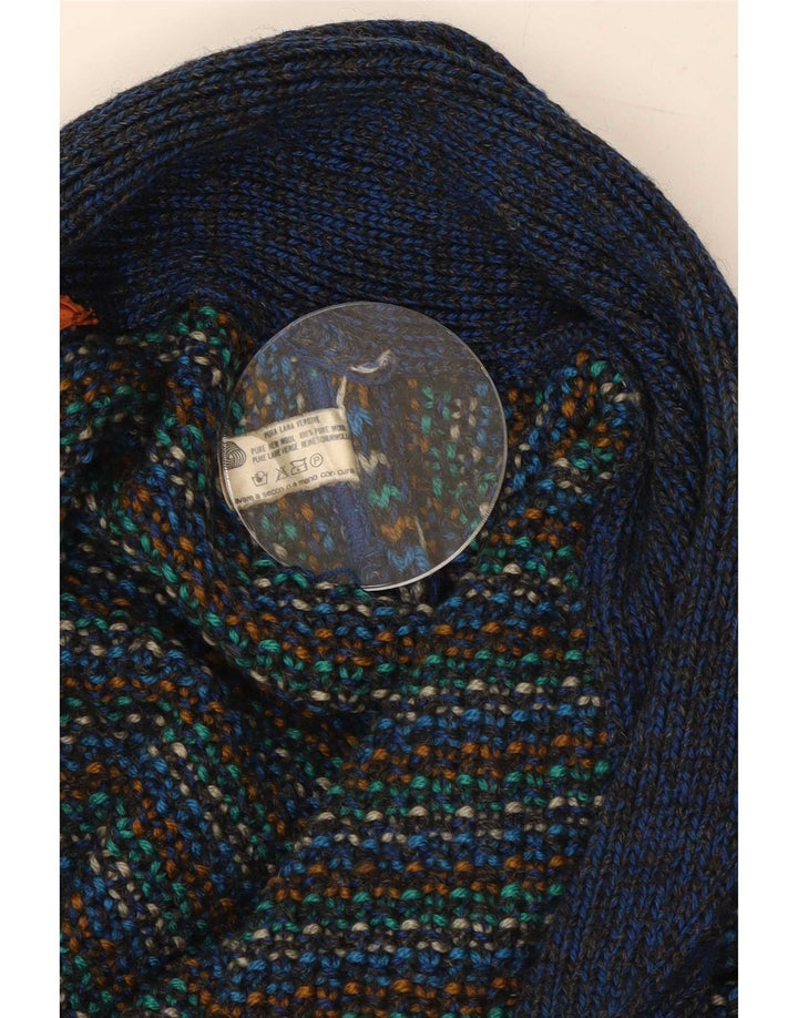 Cardigan pentru bărbați Missoni, lână cu dungi medii, multicolore