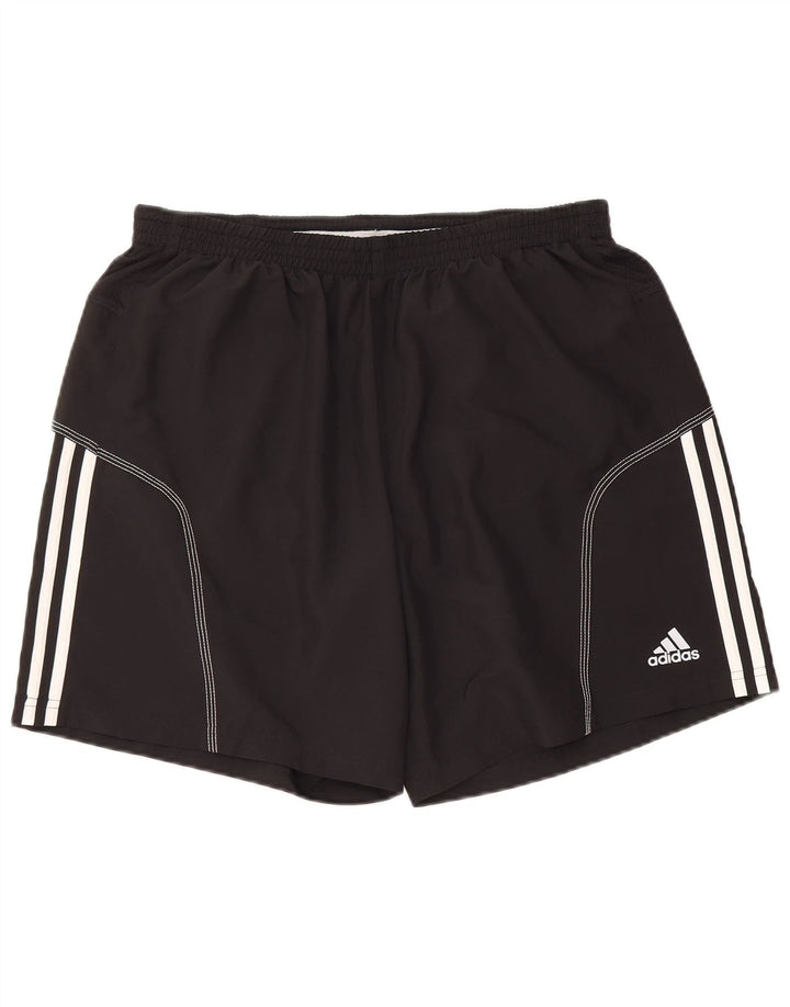 Pantaloni scurți sport pentru bărbați ADIDAS Climalite, mari, negru, poliester