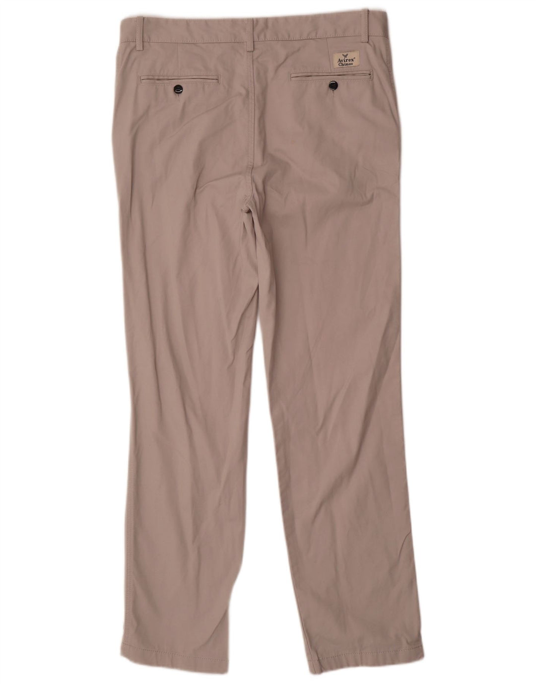 Pantaloni chino drepți pentru bărbați Avirex W34 L31 gri
