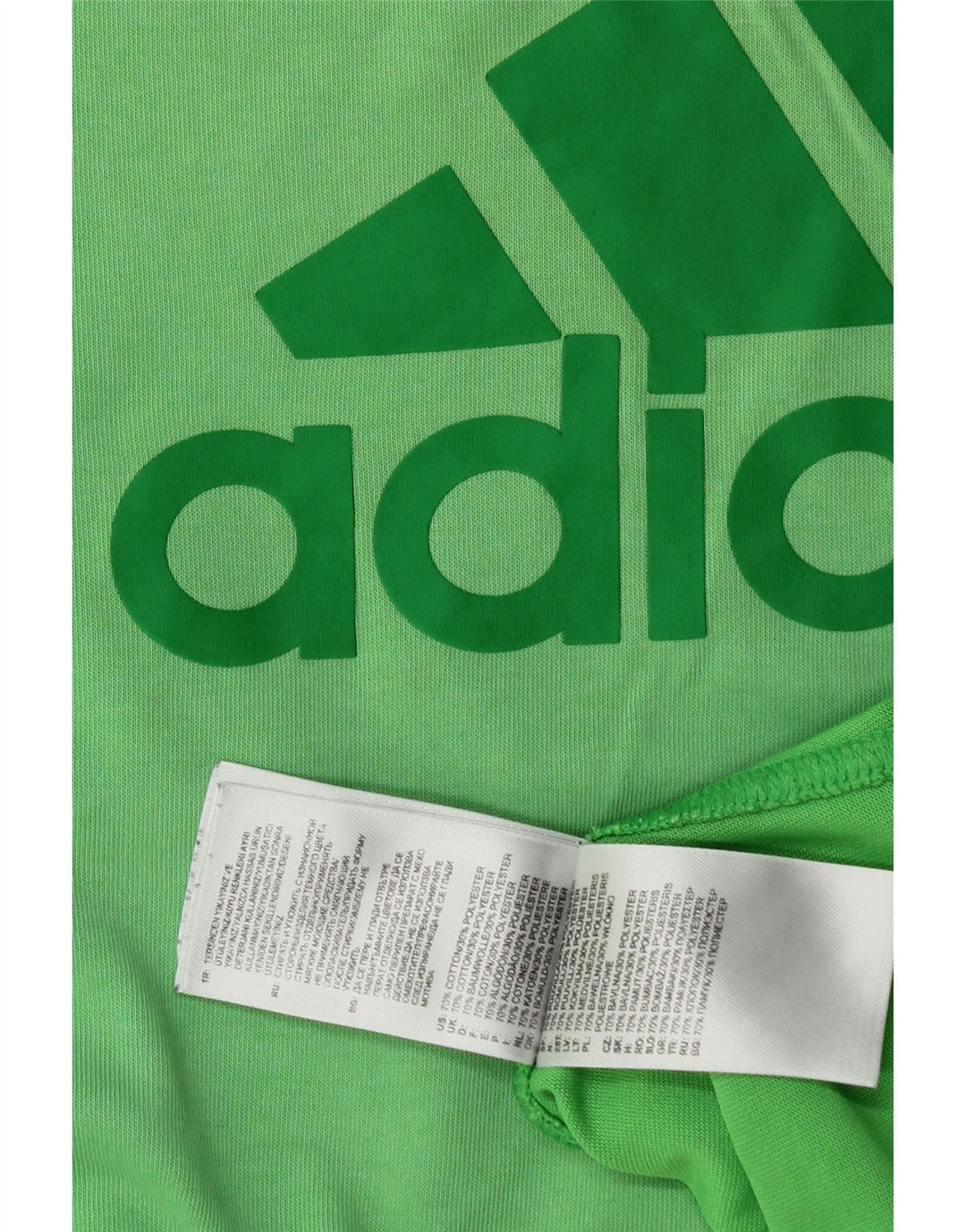 Tricou grafic ADIDAS pentru bărbați Top mare verde