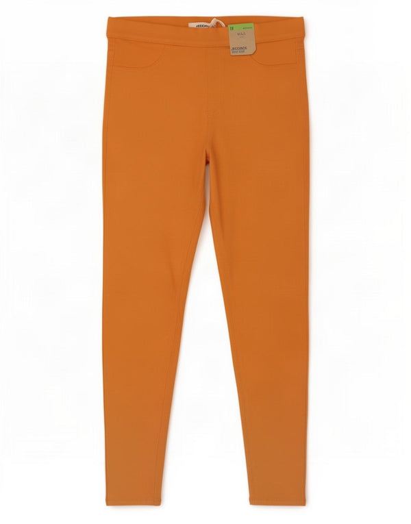 Blugi jegging pentru femei Marks & Spencer UK 12 Medium L30 L27 Bumbac portocaliu