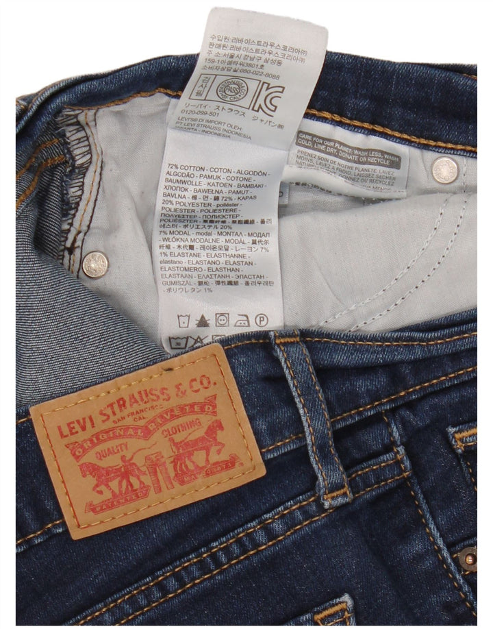 Blugi drepti 714 pentru femei Levi's W28 L27 Bumbac albastru