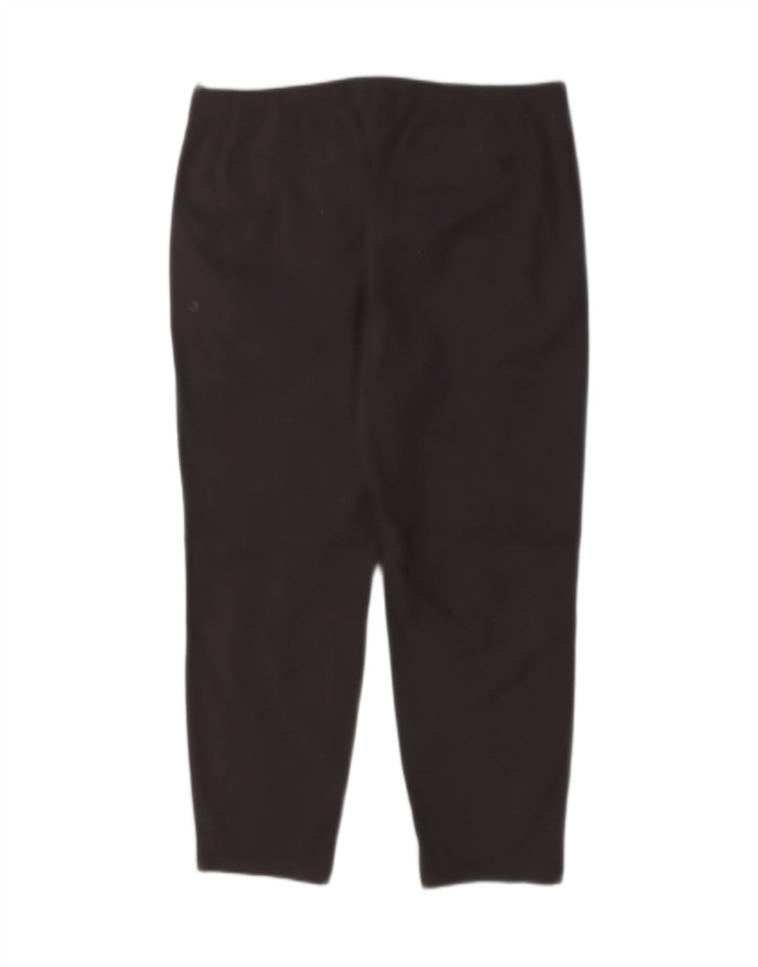 MARKS & SPENCER Mens Slim Cropped Trousers XL W40 L27 Black Polyester Vintage Marks & Spencer and Second-Hand Marks & Spencer from Messina Hembry 